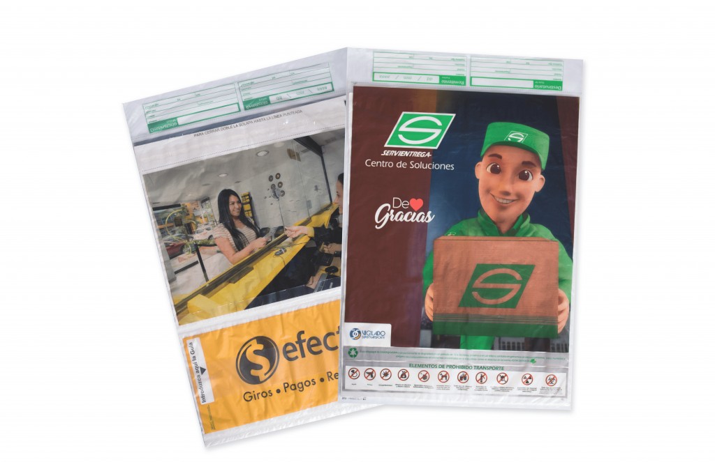 Empaque de seguridad (Tipo Courrier)